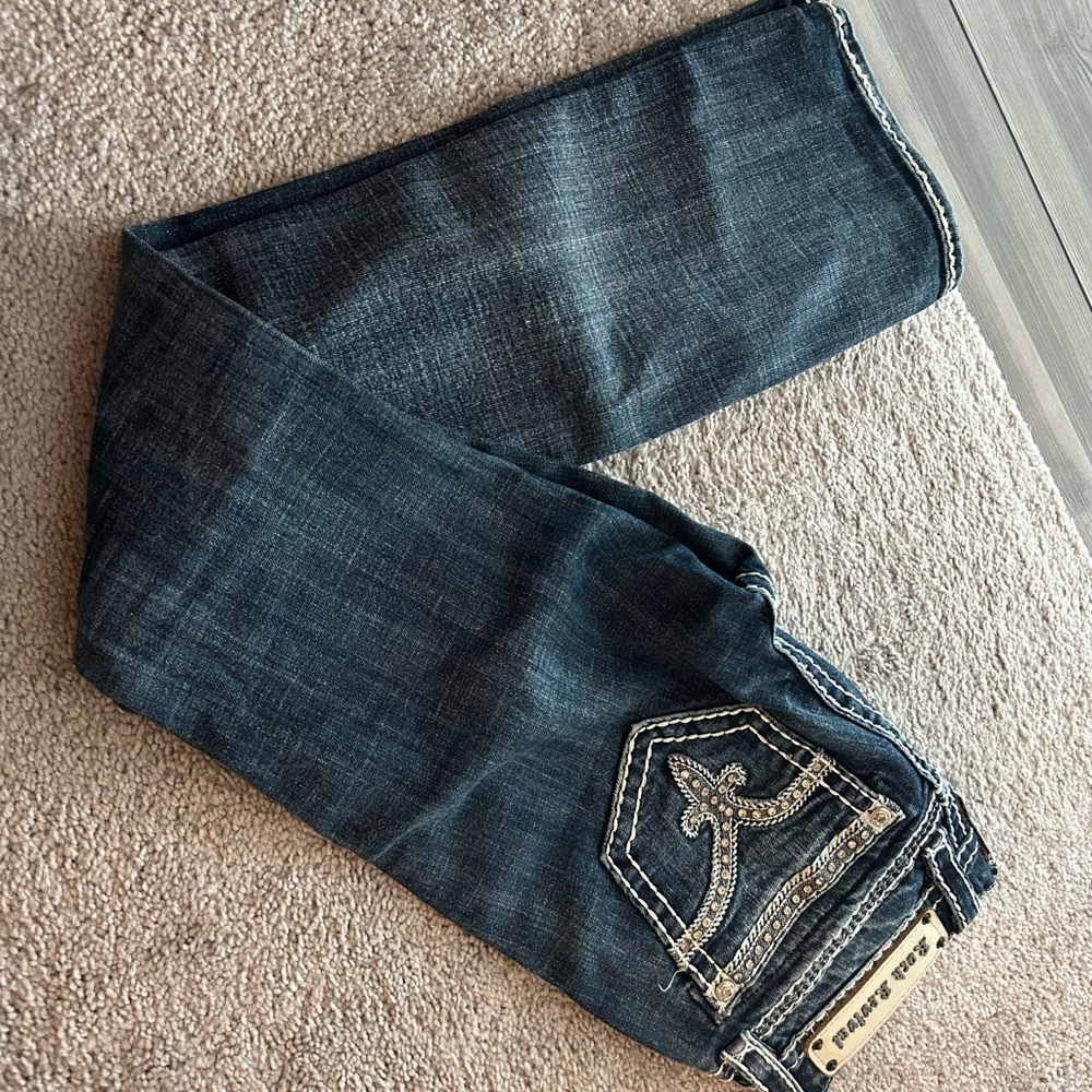 Rock Revival Jeans with Embellished Details